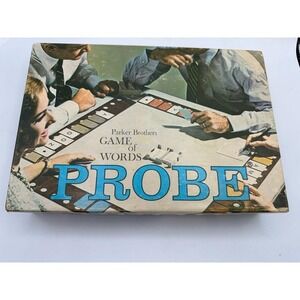 Vintage 1964 Parker Brothers Probe Game of Words COMPLETE